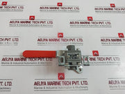 Worcester 1/4 K466Ybse R21 Socket Weld Stainless Steel Ball Valve 3000 Cwp 11390