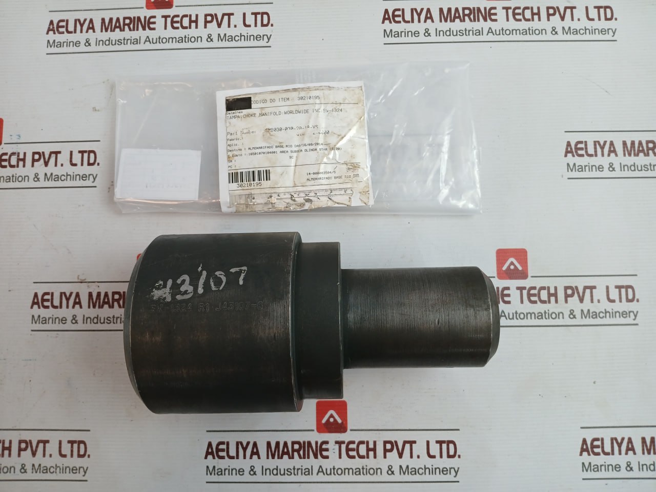 Worldwide Sw-1324 Choke Manifold Cap Smb030-030-20-18-vs