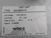 Wtc 830-0820Rs Inverter-gen5 Welding Inverter Unit 480Vac 54 Kva