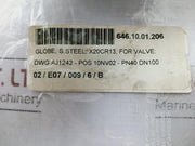 X20Cr13 Pn40 Dn100 Globe Valve Ftc