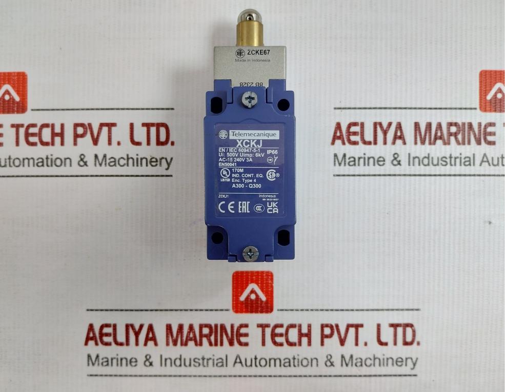 Xckj Limit Switch 500v,Ip66 By Telemecanique