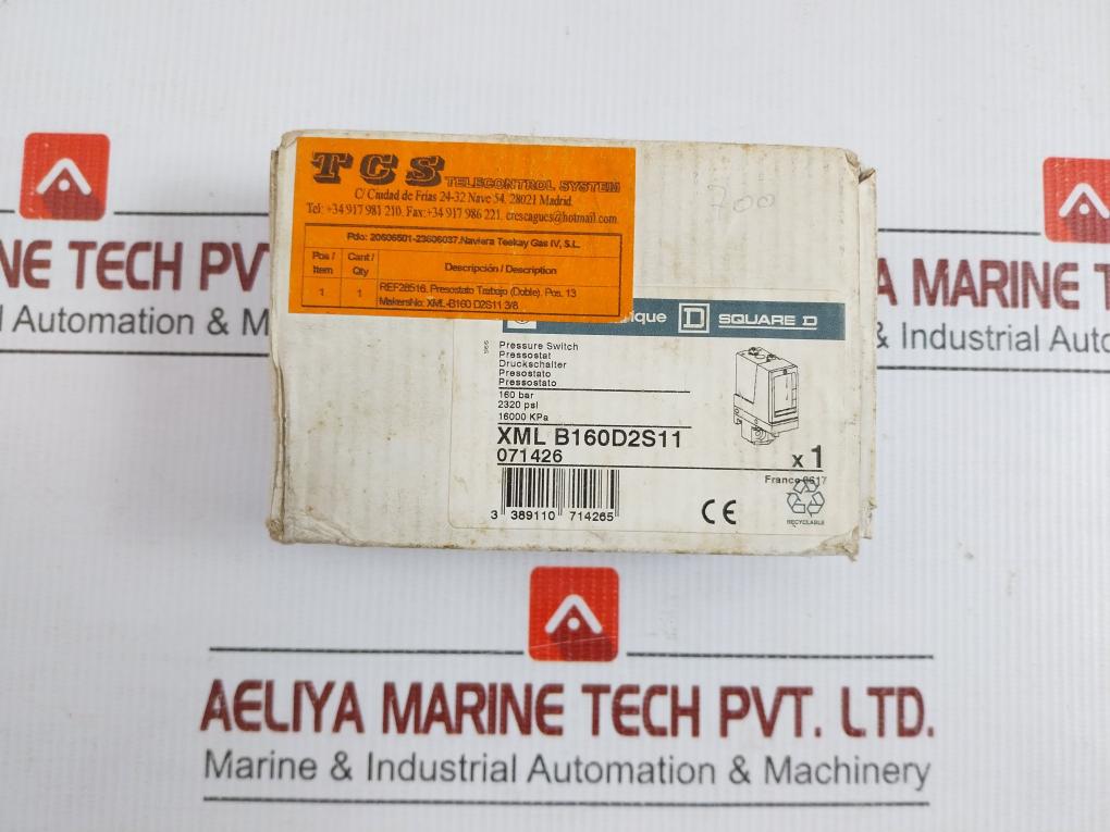 Xml-B160d2s11-Pressure-Switch-By-Telemecanique-145-2320psi-10-160bar-240v-1-1