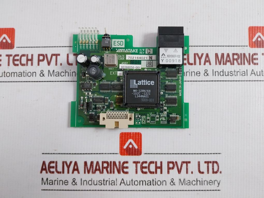 Yamatake-80385034-001-1-Revision-C-Printed-Circuit-Board-80386056-001-1