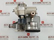 Yamatake-Honeywell I/P Converter W/ Air Regulator Kux113-Xw11ax-7 Kz03-1a