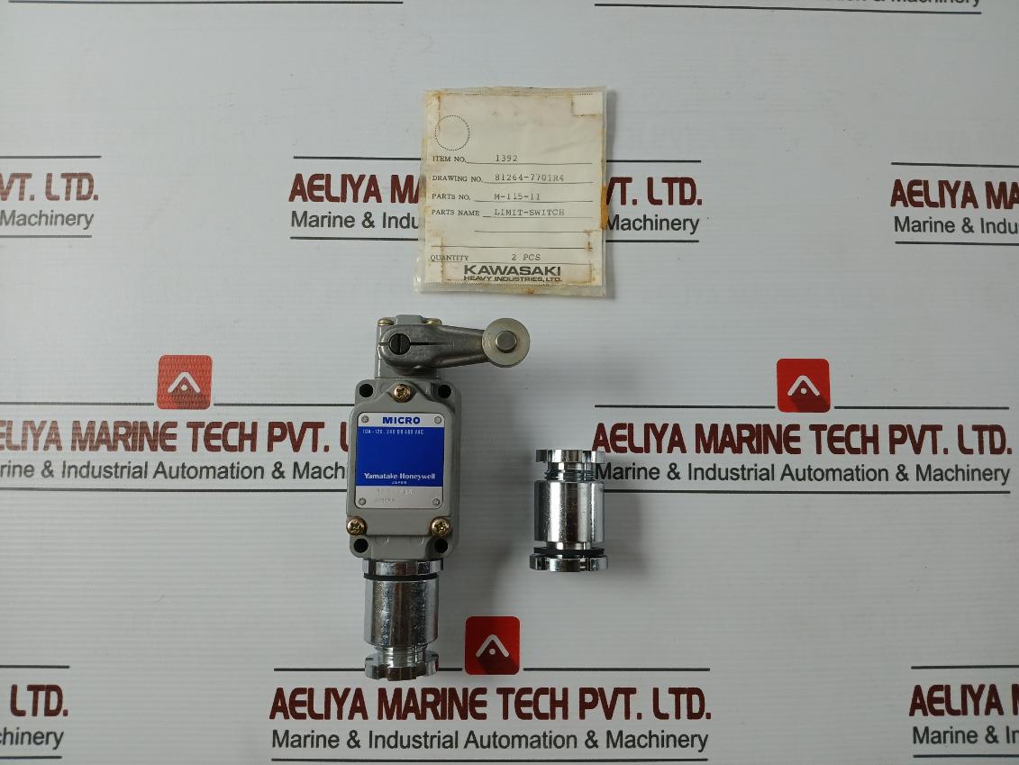 Yamatake-honeywell 1Ls-j94 Compact Limit Switch M-115-11 10A 120/240/480 Vac