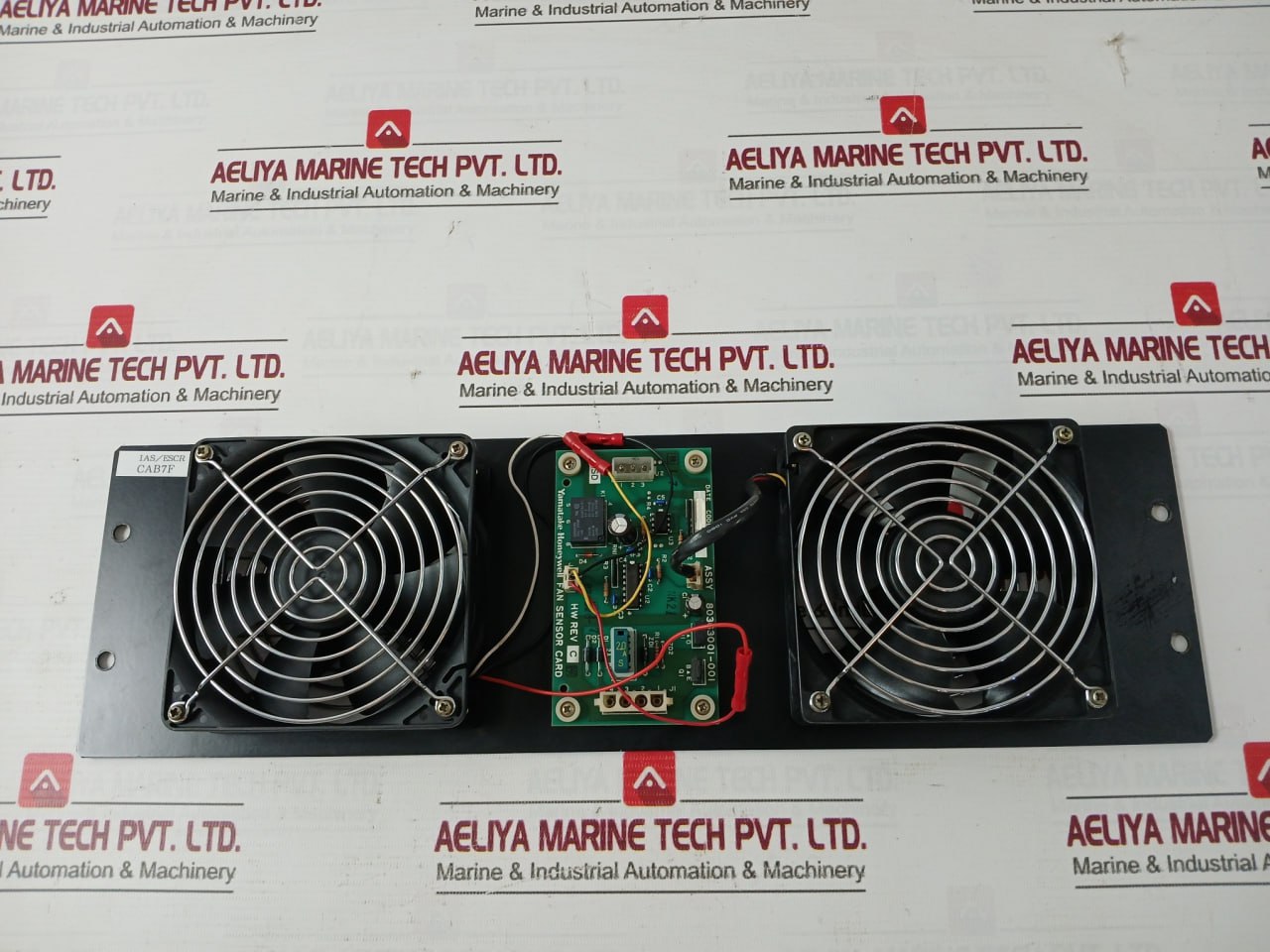 Yamatake-honeywell Axial Fan Assembly Panel Fbk-12G24H Rev: C Dc24V 80363001-001