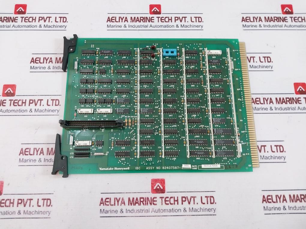 Yamatake-honeywell 82407387-001 I/O Bus Control Card Multifunction Controller
