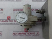 Yamatake-honeywell Nox110-ow-7 I/P Transducer Air Regulator 0.2~1.0 Kg/Cm2