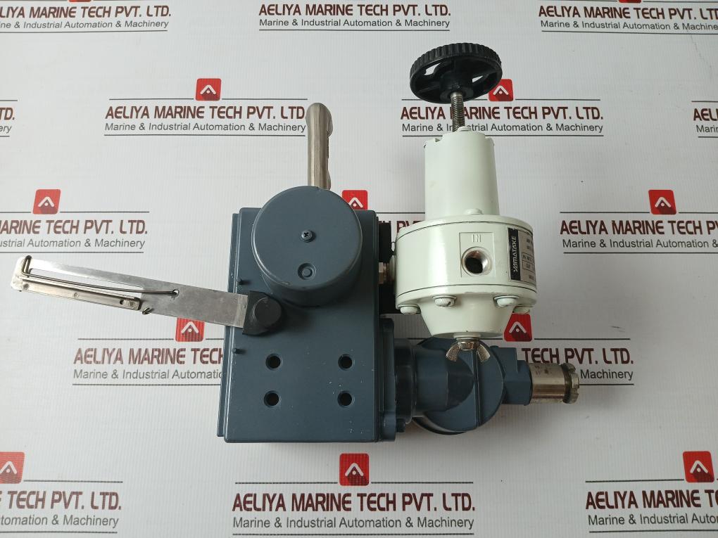 Yamatake Hep 17-13Bldy6Rgsr-c1-x Valve Positioner Air Regulator 4-20 Madc 400Kpa