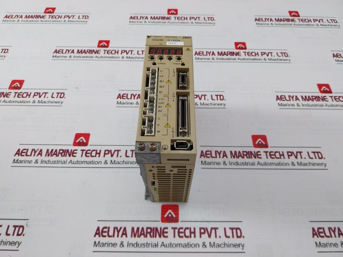 Yaskawa Electric Sgdm-01Ada Servopack Servo Drive 200-230V 50/60Hz (Not Working)