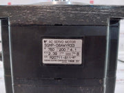Yaskawa Electric Sgmp-08Awyr33 Ac Servo Motor H2A2 W 750 V 200 A 4.1