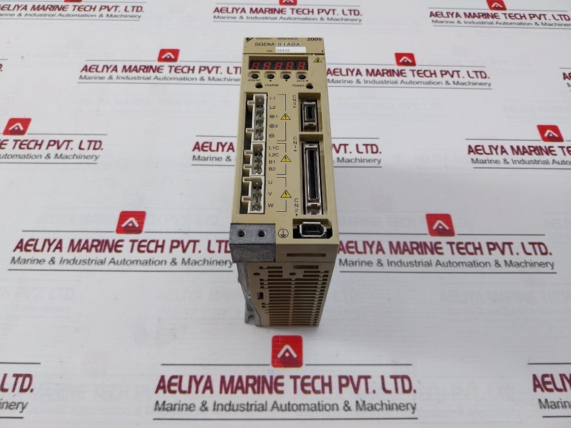 Yaskawa Sgdm-01Ada Servo Amplifier 1Ph 200-230V 50/60Hz 2A (Not Working)