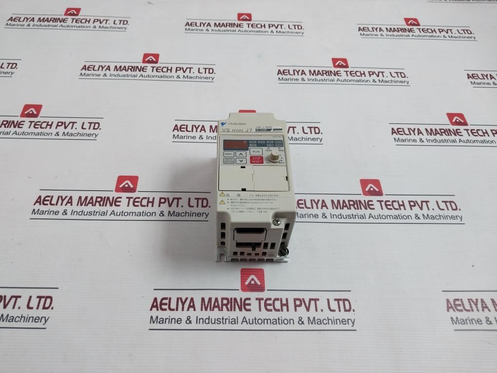Yaskawa Cimr-j7Aa20P1 Inverter With Digital Operator 3 Phase 0.1Kw