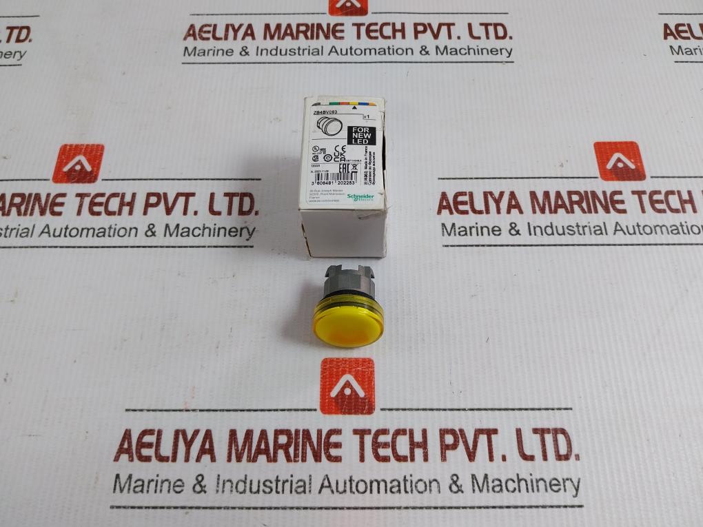 Yellow-Pilot-Light-Zb4Bv083-Schneider-Electric-Lot-Of-7X-209545-10