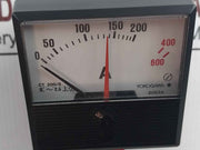 Yokogawa 2093A Analog Ammeter 0-200/600 A 2.5