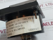 Yokogawa 260-300-faxs-h Rf Ammeter Analog Panel Meter 0-200W/0-10A/0-2A