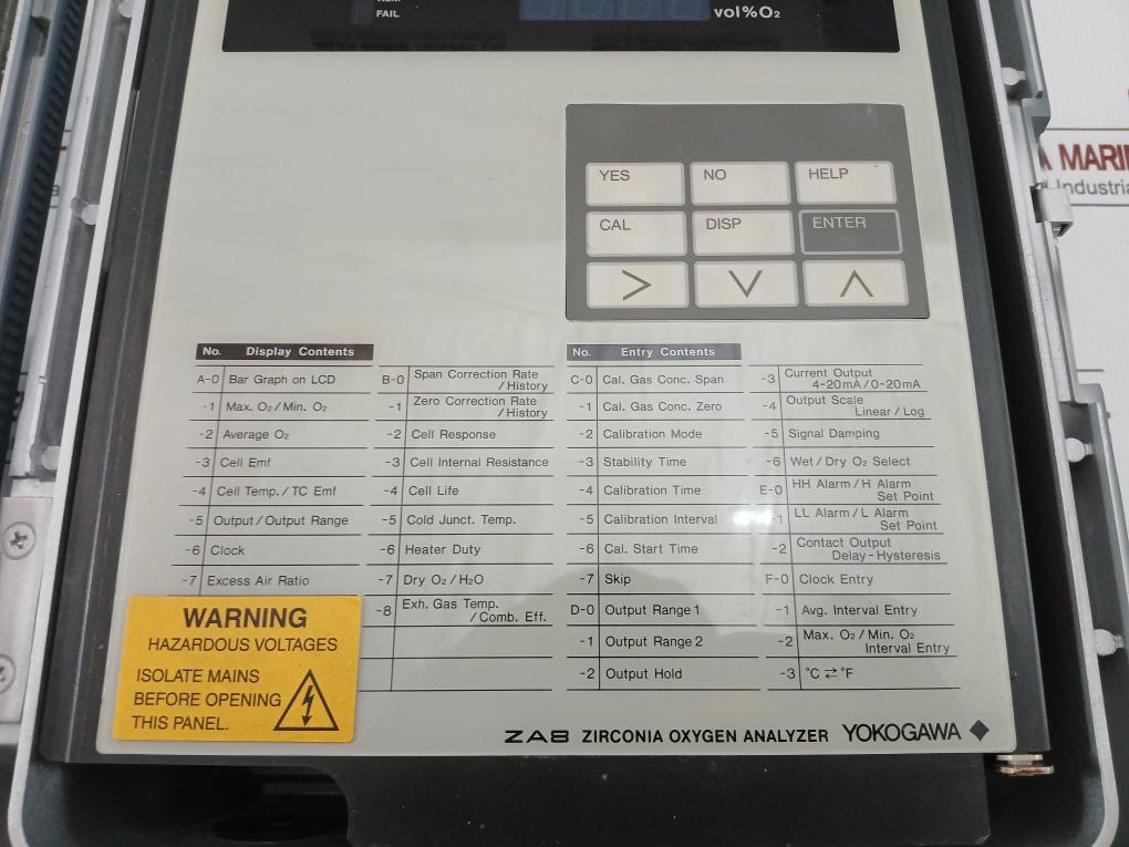Yokogawa Exa Oxy