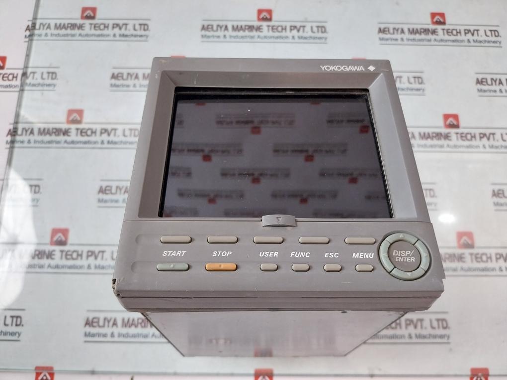 Yokogawa Fx106-4-2 Paperless Videographic Recorder 100-240Vac