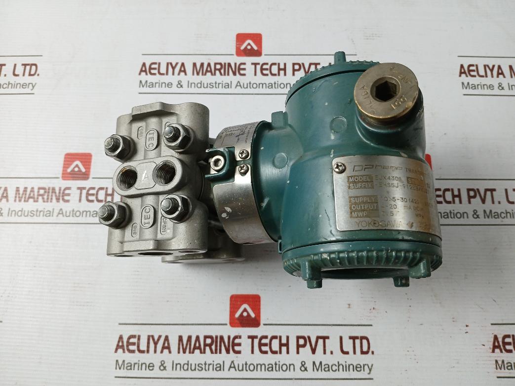 Yokogawa Ejx430A Dpharp Gauge Pressure Transmitter 4-20Madc 0-3Kgf/Cm2 Ip66 Ip67