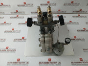 Yokogawa Y/15A1-lk1/L/Gas-fp/Ld/Cal-p Pneumatic Pressure Transmitter 3.5 Mpa Used