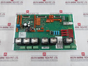 York Mp-3000 Relay Board 1E08059G01 K5 440Vac