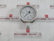Youngjin Bourdon Tube Pressure Gauge 0-100 Bar 13042414 100Mm