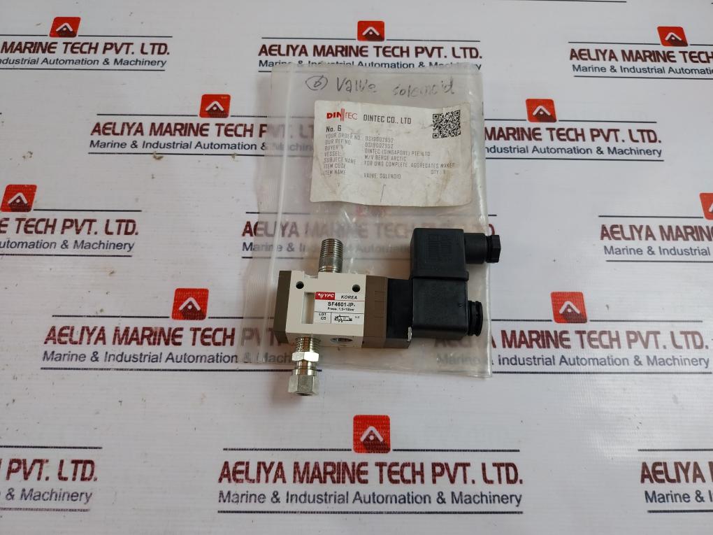 Ypc Sf4601-ip Solenoid Valve With Coil 108-030-0276 1.5~10 Bar