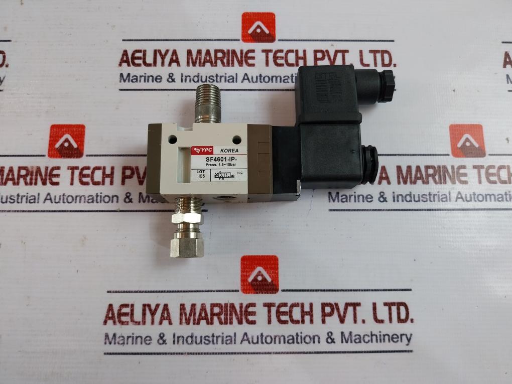 Ypc Sf4601-ip Solenoid Valve With Coil 108-030-0276 1.5~10 Bar