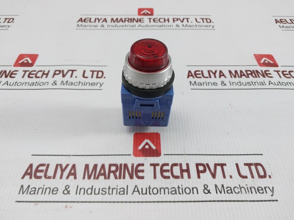Yspl3-t22A-Red-Panel-Indicator-Lamp-50-60Hz-220-Vac-6-3V-1W-Yongsung-208795-1
