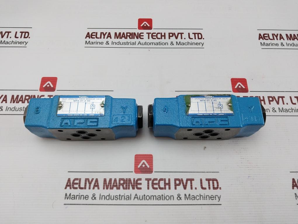Part No. Mpa-01-2-40 Yuken Pilot Operated Check Modular Valve