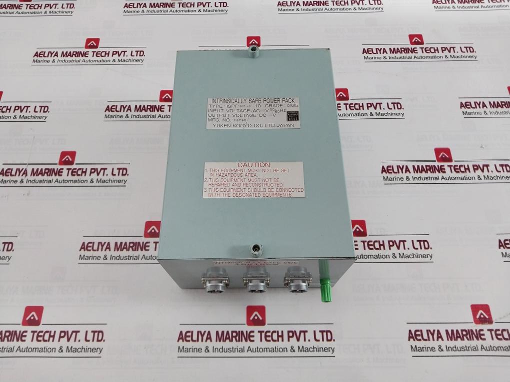 Yuken Kogyo Ispp-100-15-10 Intrinsically Safe Power Pack R8792 Ac100V 50/60Hz