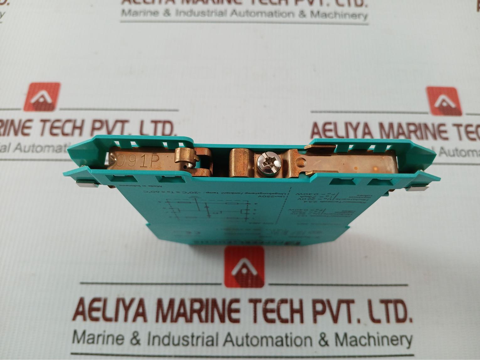 Z972 Zener Barrier Brand Pepperl+Fuchs Ip20 22v