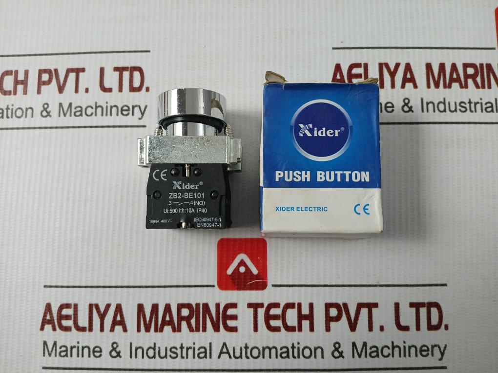 Zb2-Be102 Push Button 10a By Xider