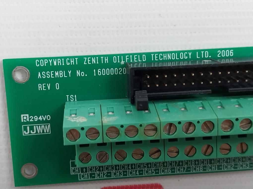 Zenith 16000020 Analog I/O Terminal Module Rev 0 4-20Ma – Aeliya Marine