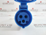 Zetalux 213 Industrial Weatherproof Plug 16A-6H/220-250V~ 