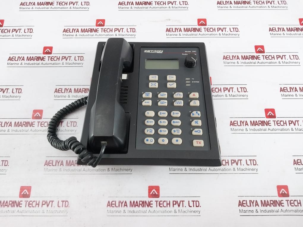 Zetron 390 Tetra Desktop Remote Controller Rev 2.11 901-9564 Rcu4