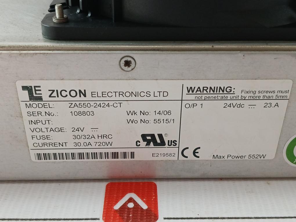 Zicon Za550-2424-Ct