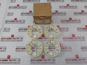 Lot Of 4X Ziton Z6-bs1 Conventional Surface Mounting Detector Base 83901.103