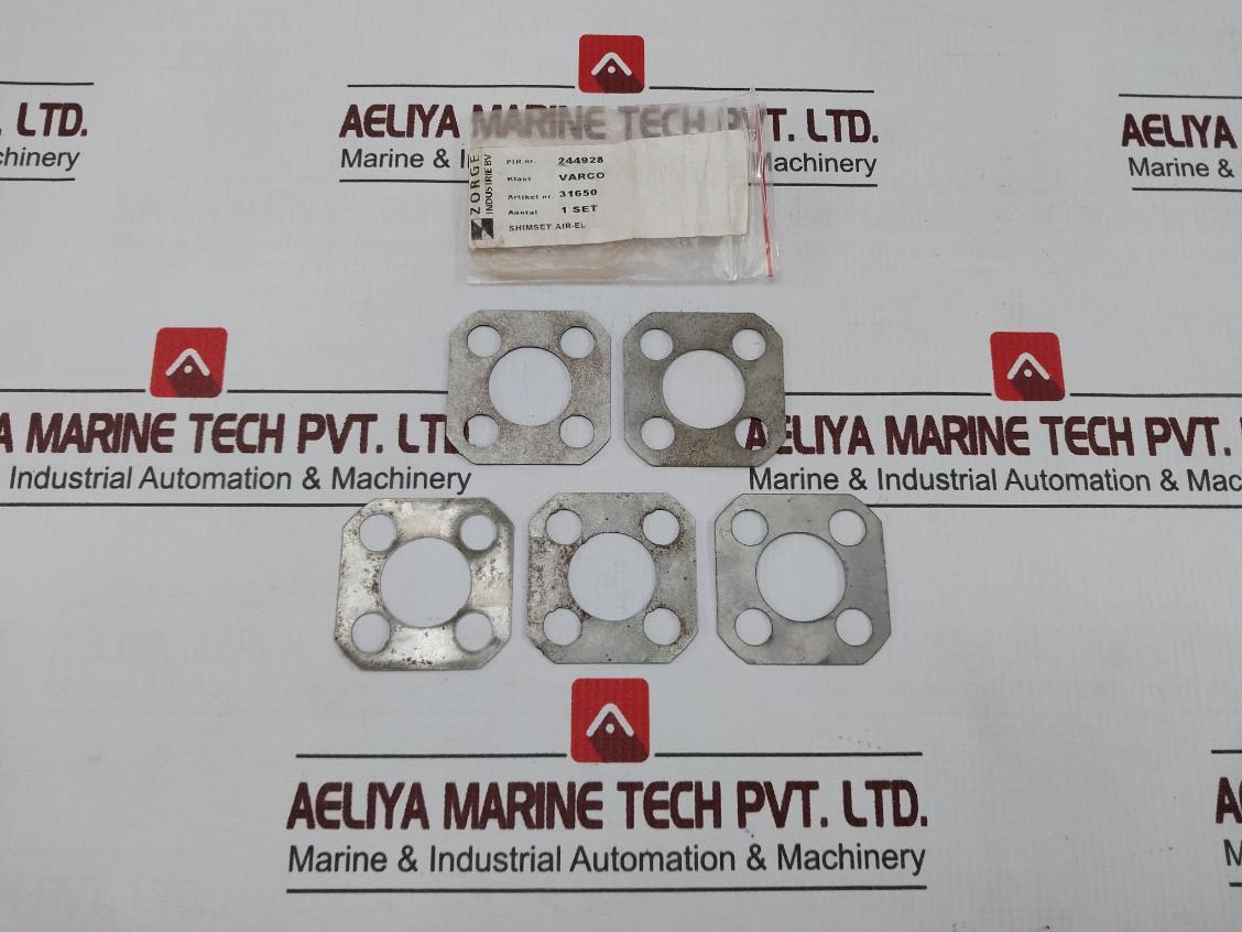 ZORGE 31650 Shim Set For 6-1/2 in Elevators Replacement Part