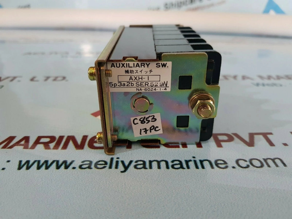 Tki Auxiliary Axh-1 5P3A2B Na-6024-1-4 Switch, Aux (Under) 3A2B