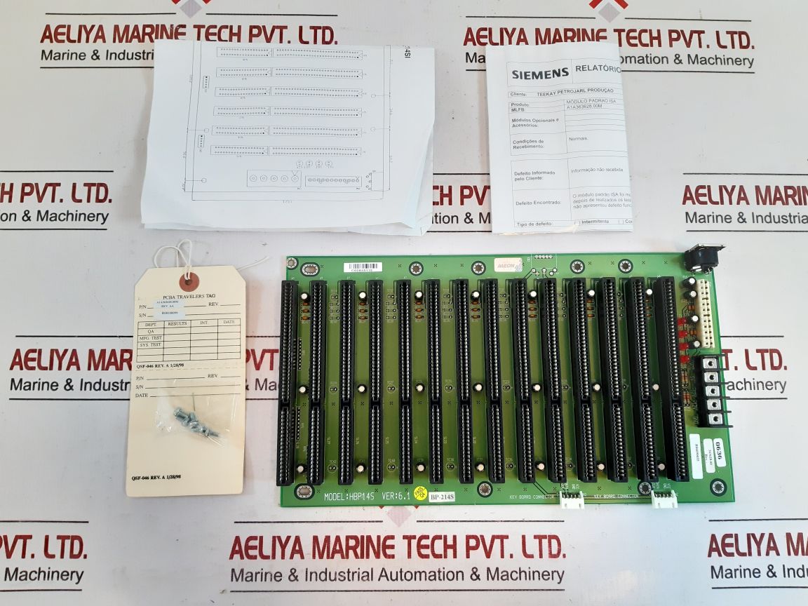 Aaeon Bp-214S Backplane Board