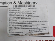 Abb 1Saj590000R0103 Universal Motor Controller Ip52 En/Iec 61010-1 1288 D0