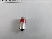 Lot of 10X ABB CBK-LBD8R 24VDC Red LED Bulb KA2-2021 1SFA616921R2021