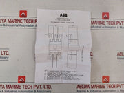 Abb 1Syn450201R0001 3 Pole Terminal Block Set