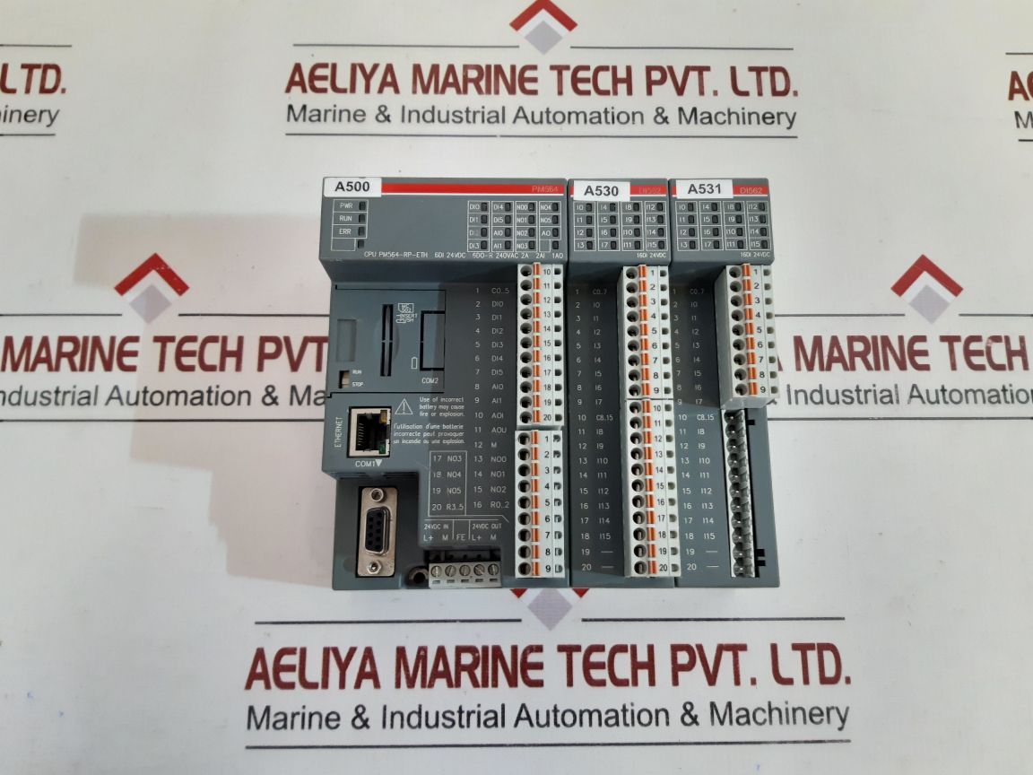 Abb cpu pm564-rp-eth,di532,di562,1tne968902r2102 rack
