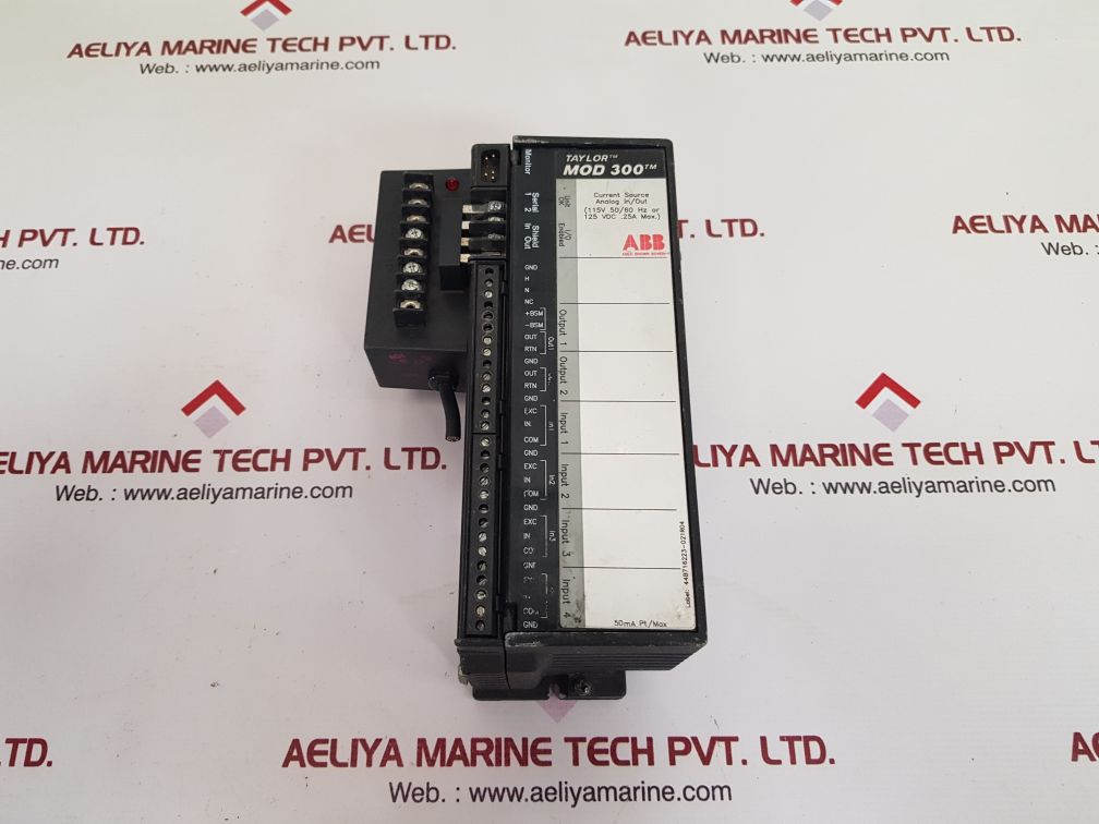 Abb Taylor Mod 300, 6231Bp10920C-k Analog I/O Module