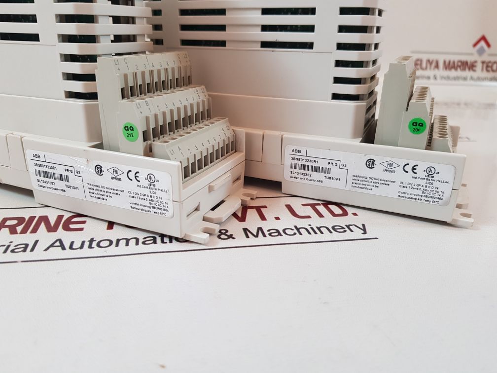 Abb Di810 3Bse008508R1 Input Module With 3Bse013230R1 Base