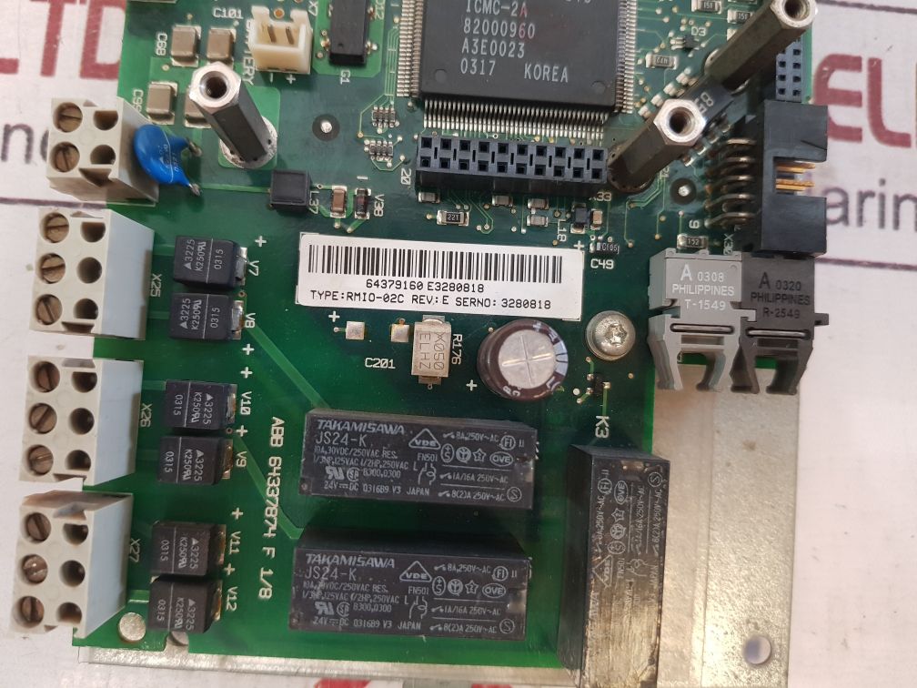 Abb 64337874 F 1/8 Control Board