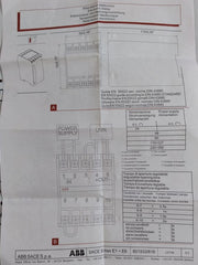 Abb Sace Yu Delay 702209\80 Time Delay Relay