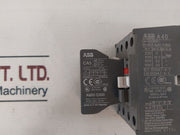 Abb A40 Contactor Cal5 Contact Blocks With Ta42 Series Overload Relays Set